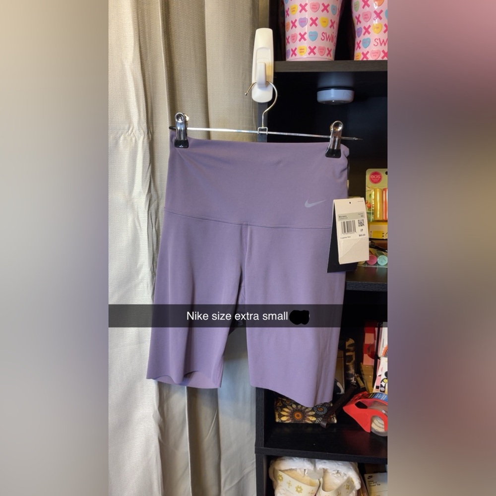 Nike Women's Lavender Bike Shorts